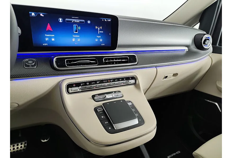 АВИЛОН - Mercedes-Benz V-Класс V 300 d L3 4MATIC 9G-TRONIC (237 л.с.) Avantgarde Черный - slide 12