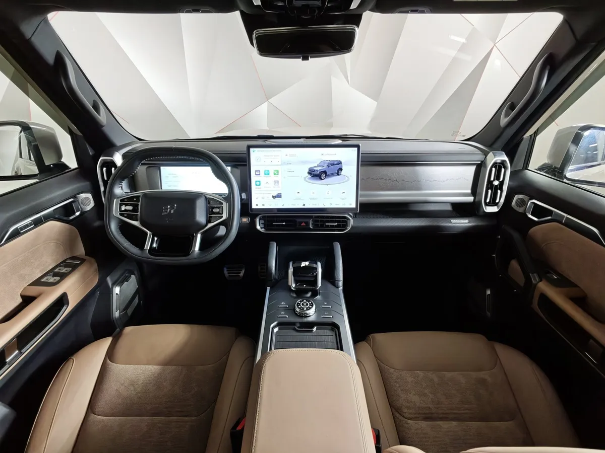 JETOUR T2 2.0T 7DCT AWD (245 л.с.) Люкс Коричневый в АВИЛОН. Слайд №14