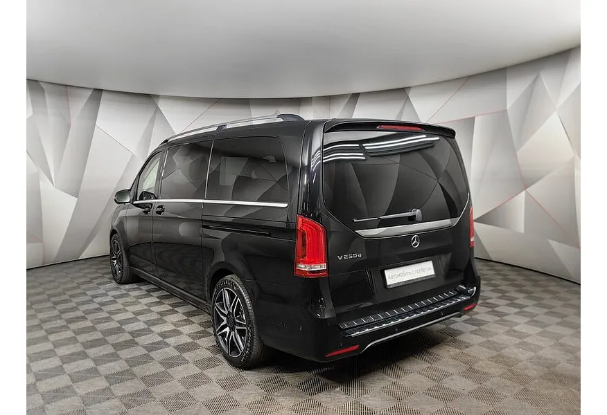 Mercedes-Benz V-Класс V 250 d 9G-Tronic L2 4MATIC (190 л.с.) AMG Line Черный в АВИЛОН. Слайд №4