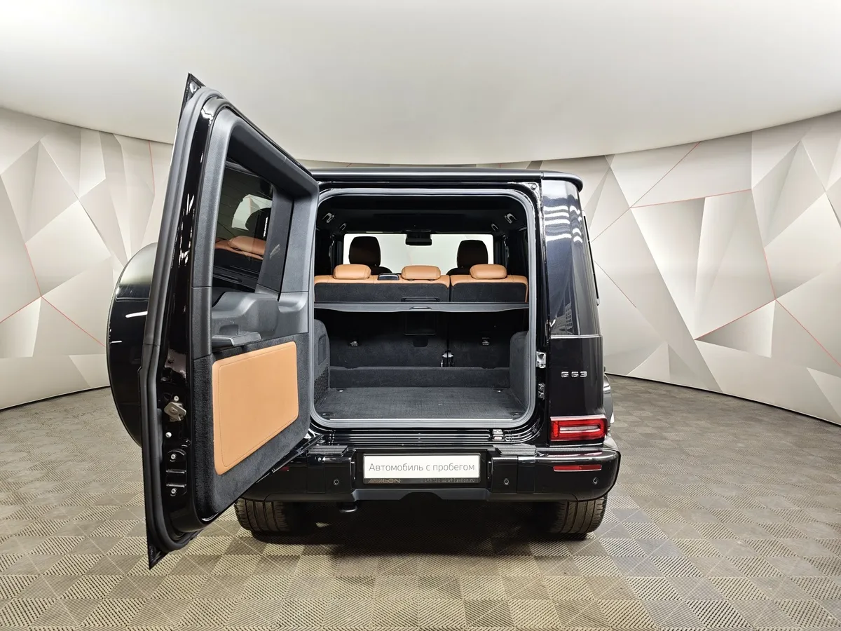 Mercedes-Benz G-Класс G 63 AMG Speedshift 4Matic (585 л.с.) Черный в АВИЛОН. Слайд №12