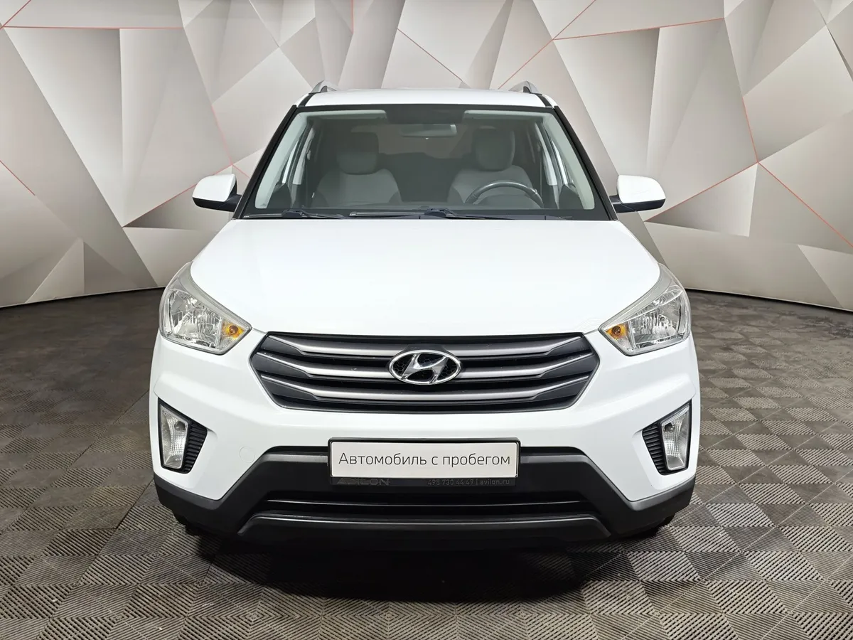 Hyundai Creta 2.0 AT AWD (149 л.с.) Comfort + Advanced Белый в АВИЛОН. Слайд №7