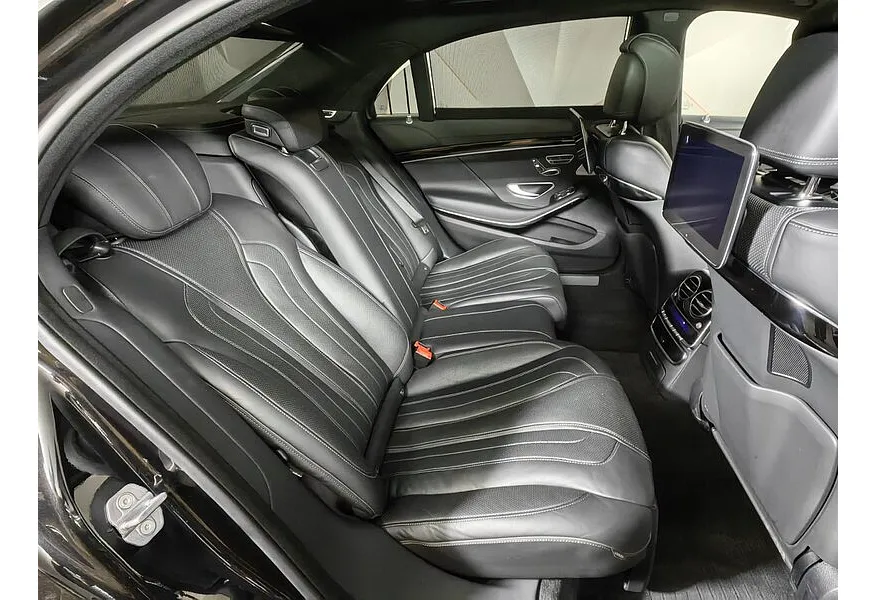 Mercedes-Benz S-Класс S 350 d 9G-Tronic 4Matic длинная база (249 л.с.) Черный в АВИЛОН. Слайд №16