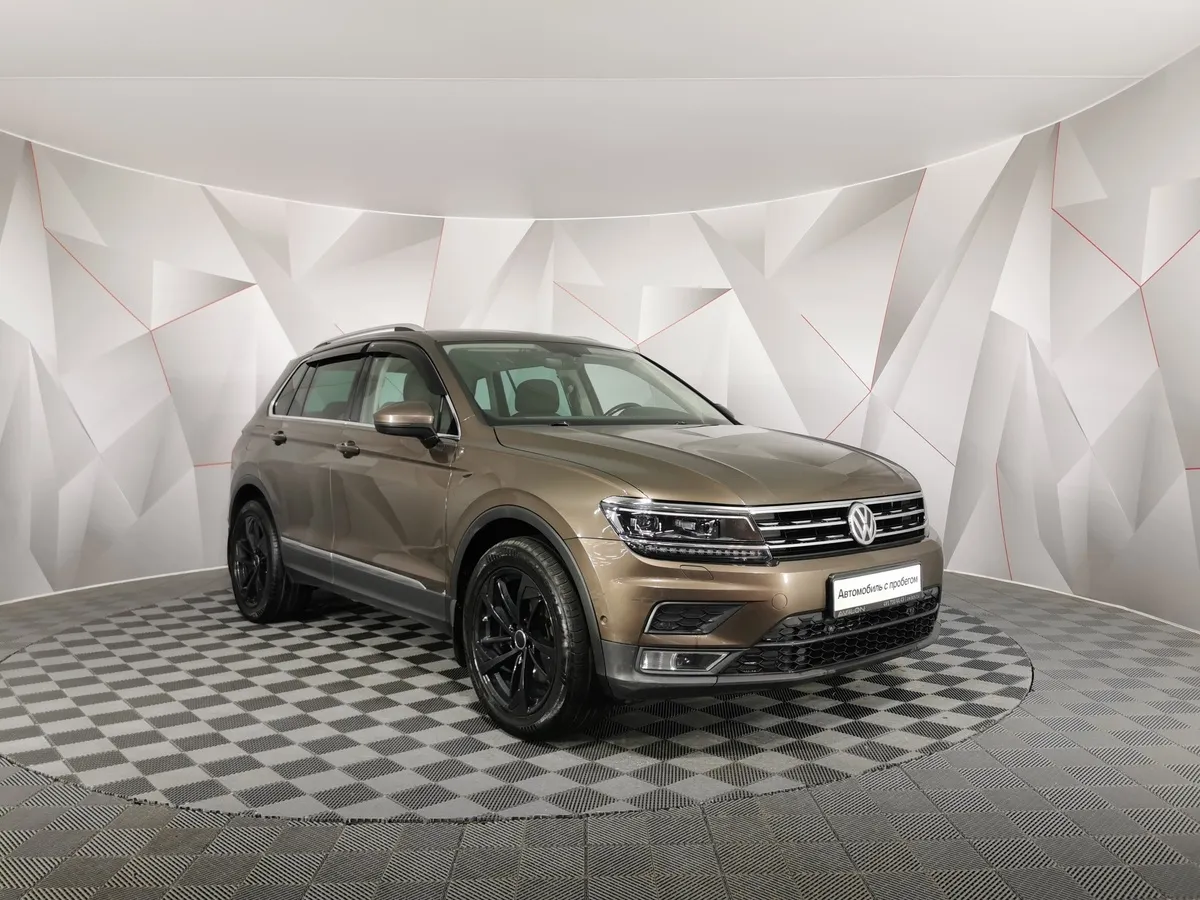 Volkswagen Tiguan 1.4 TSI 4Motion DSG (150 л.с.) Highline Коричневый в АВИЛОН. Слайд №3