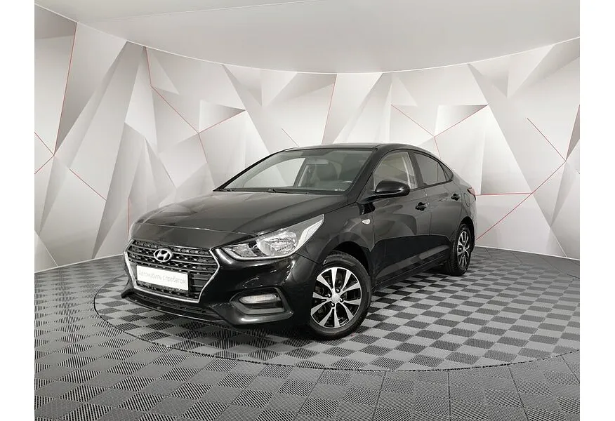 АВИЛОН - Hyundai Solaris 1.6 AT (123 л.с.) Active Plus Черный - slide 0