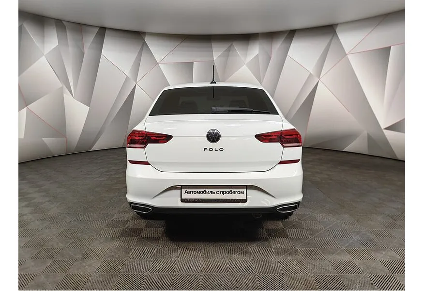 Volkswagen Polo 1.6 MPI AT (110 л.с.) Highline Белый в АВИЛОН. Слайд №8
