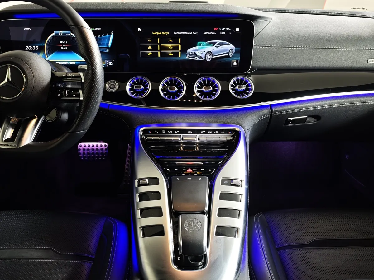 Mercedes-Benz AMG GT 43 4MATIC SPEEDSHIFT TCT 9G (367 л.с.) Особая серия в АВИЛОН. Слайд №15