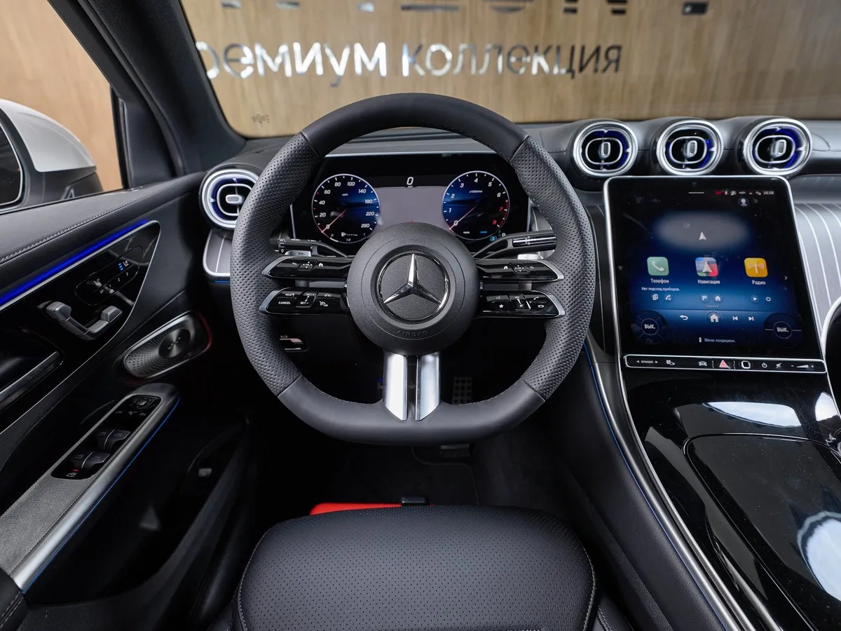 Mercedes-Benz GLC Купе 260 9G-TRONIC 4MATIC (204 л.с.) Белый в АВИЛОН. Слайд №13