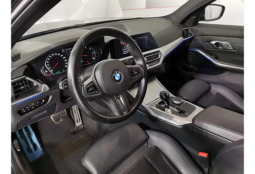 BMW 3 серия 320d xDrive (190 л.с.) M Sport Pure Черный в АВИЛОН. Слайд №7