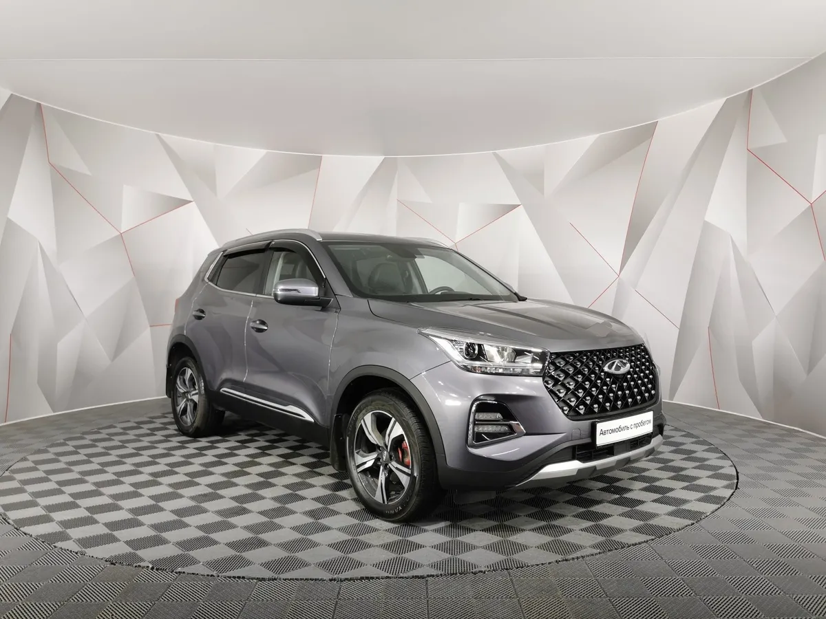 Chery Tiggo 4 Pro 1.5 CVT (147 л.с.) Travel Серый в АВИЛОН. Слайд №3