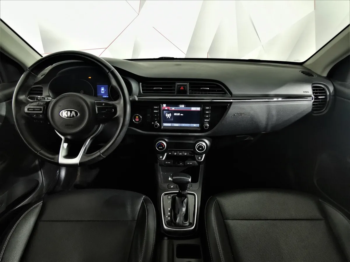 Kia Rio 1.6 AT (123 л.с.) Оранжевый в АВИЛОН. Слайд №13