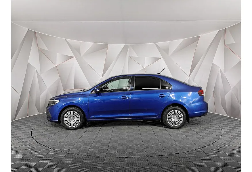 Volkswagen Polo 1.6 MPI AT (110 л.с.) Status + Зимний + Комфорт Синий в АВИЛОН. Слайд №5