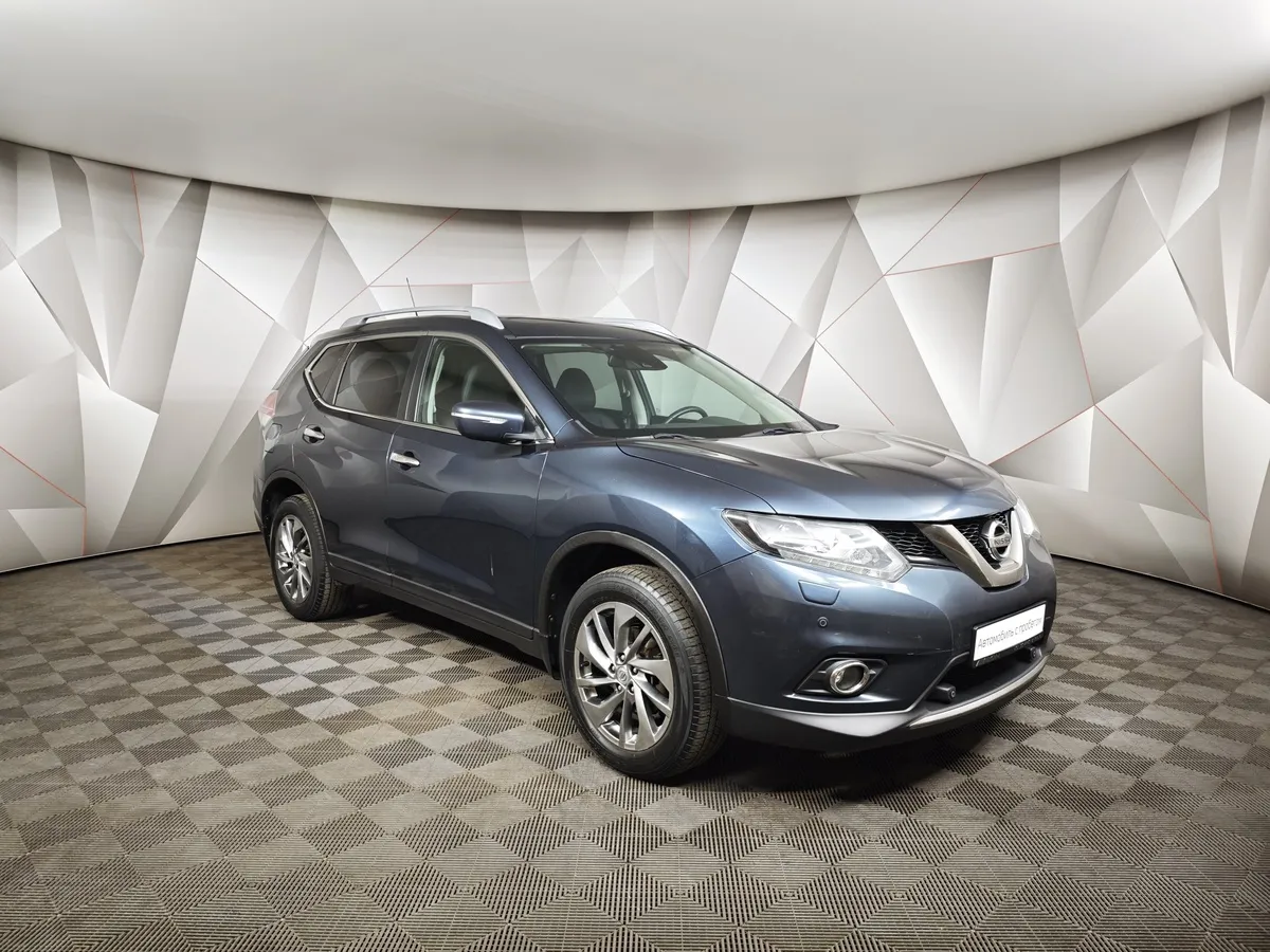 Nissan X-Trail 2.0 CVT AWD (144 л.с.) Синий в АВИЛОН. Слайд №3