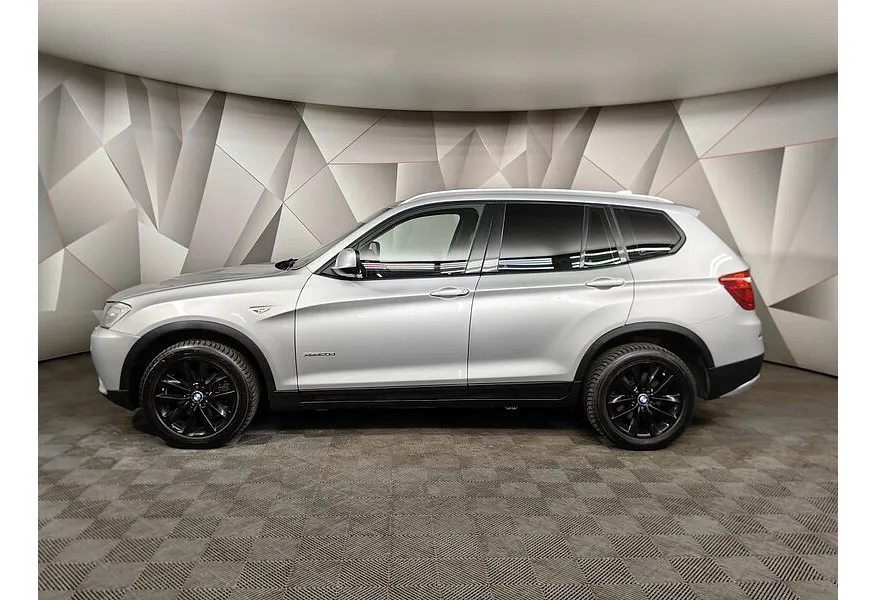 BMW X3 xDrive20d AT (184 л.с.) Серебристый в АВИЛОН. Слайд №5
