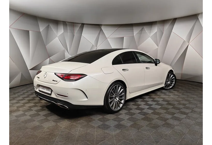 Mercedes-Benz CLS 350 AT 4Matic (299 л.с.) Sport Белый в АВИЛОН. Слайд №2
