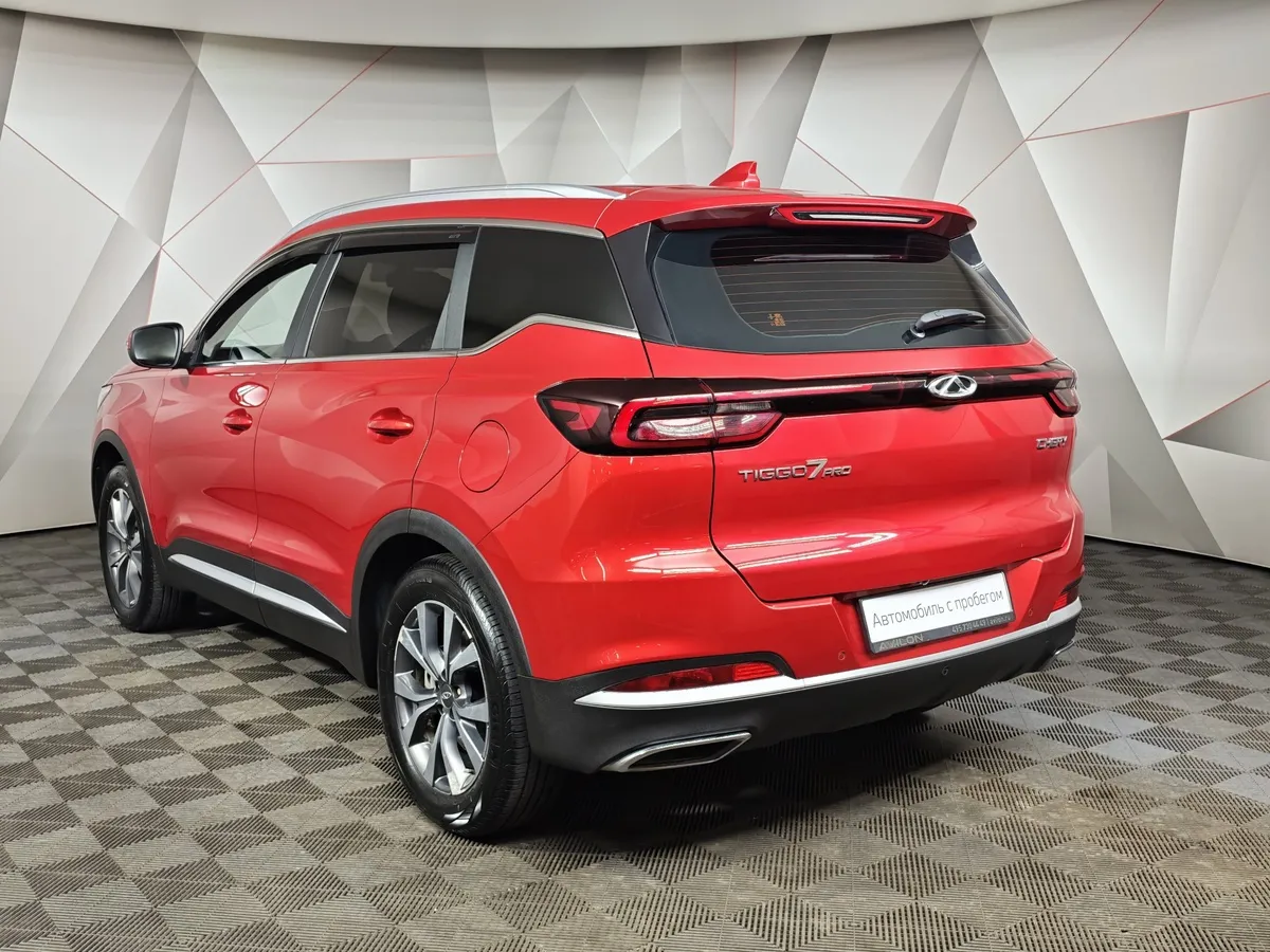 Chery Tiggo 7 Pro 1.5 CTV (147 л.с.) Elite Красный в АВИЛОН. Слайд №4