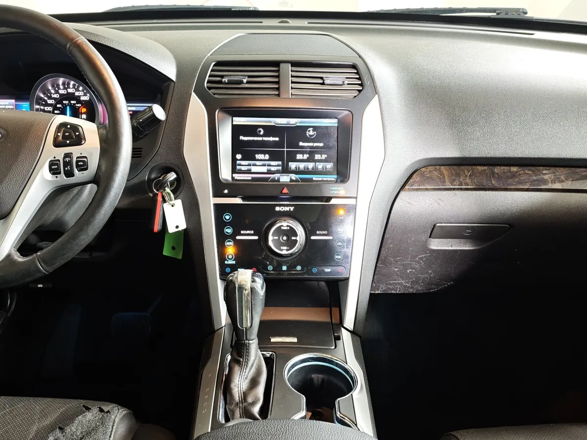 Ford Explorer 3.5 SelectShift 4WD (249 л.с.) Limited (LTD) Черный в АВИЛОН. Слайд №15