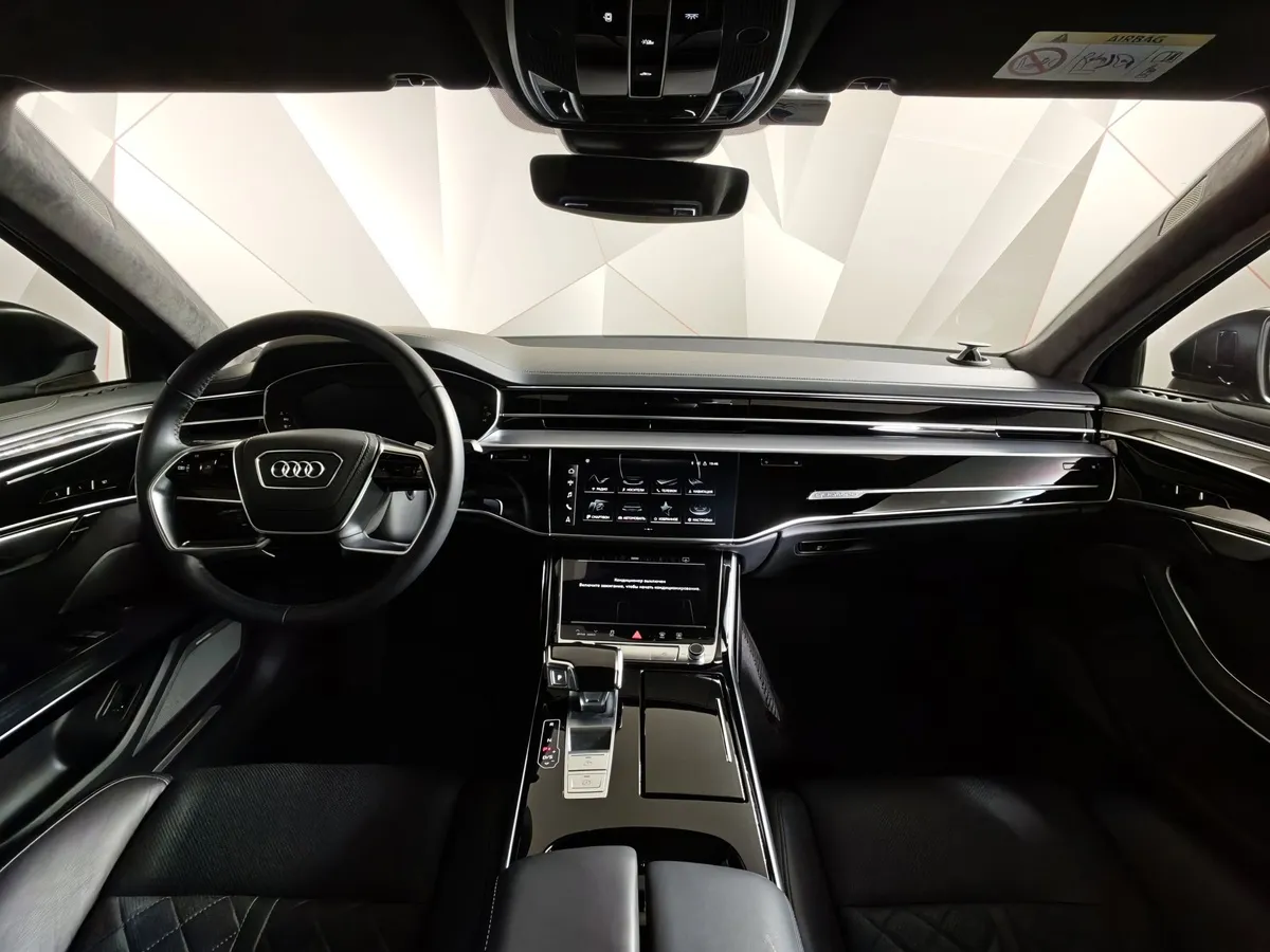 Audi A8 4.0 TFSI L tiptronic quattro (460 л.с.) Черный в АВИЛОН. Слайд №14