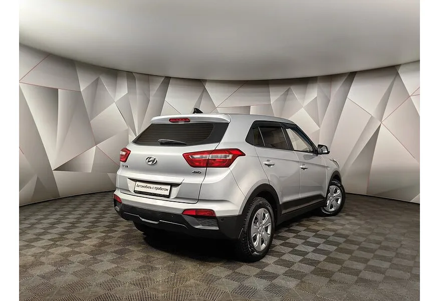 Hyundai Creta 1.6 AT AWD (121 л.с.) Active Серебристый в АВИЛОН. Слайд №2