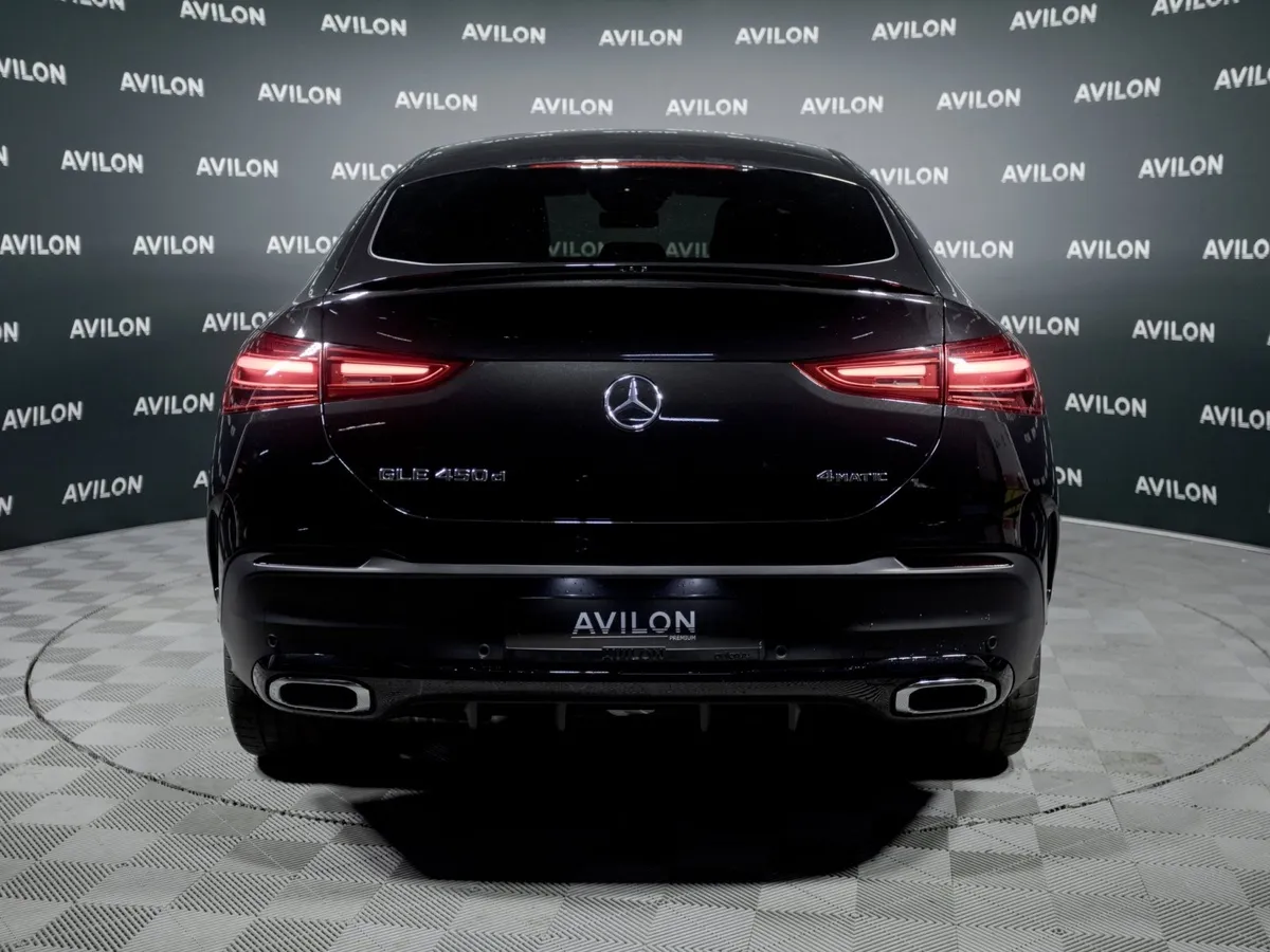 Mercedes-Benz GLE Купе 450 d 4MATIC 9G-TRONIC (367 л.с.) Черный в АВИЛОН. Слайд №6