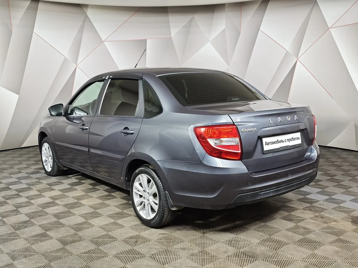 ВАЗ (Lada) Granta 1.6 MT 16 кл (106 л.с.) Серый в АВИЛОН. Слайд №4
