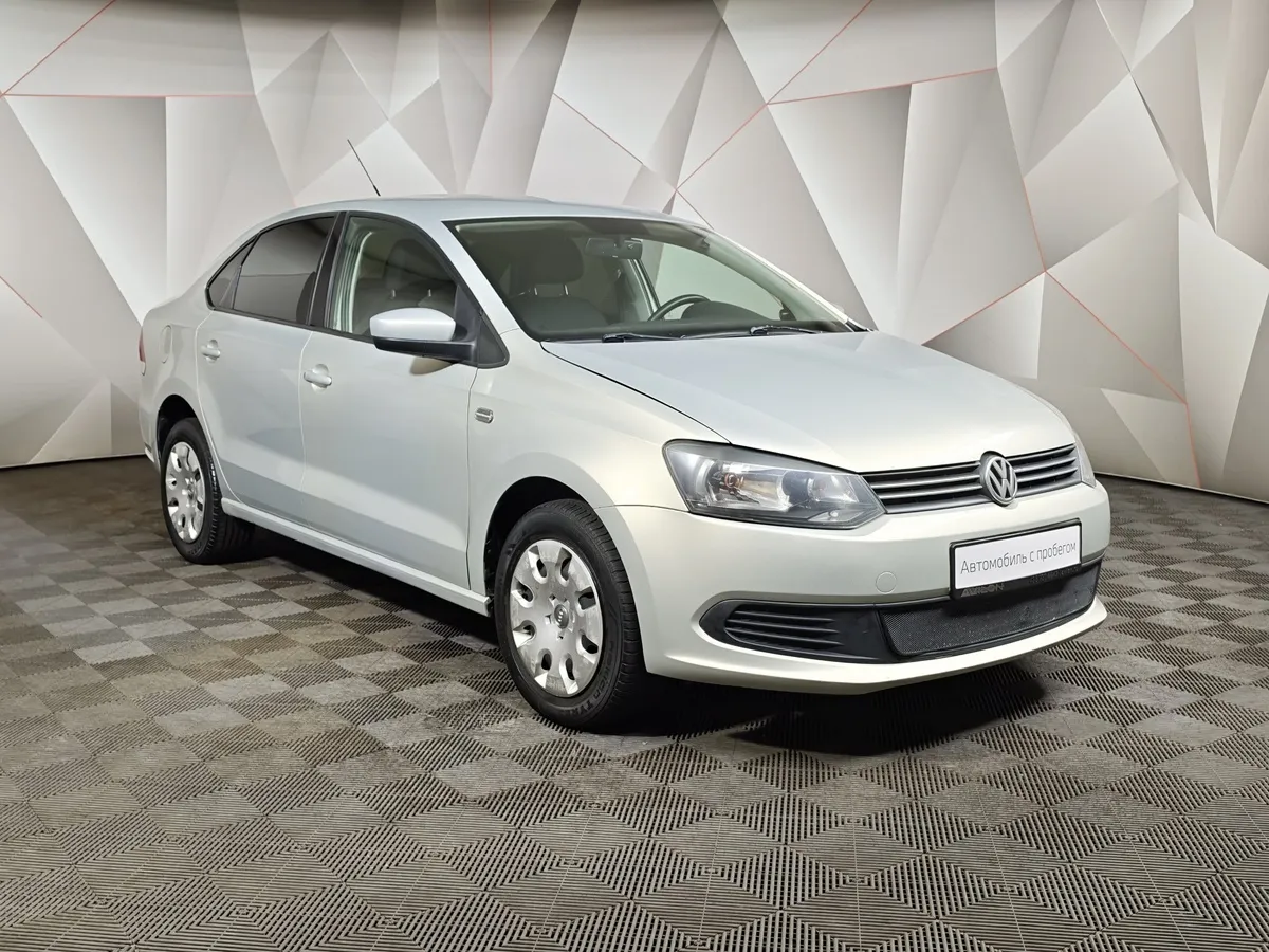Volkswagen Polo 1.6 Tiptronic (105 л.с.) Comfortline Серебристый в АВИЛОН. Слайд №3