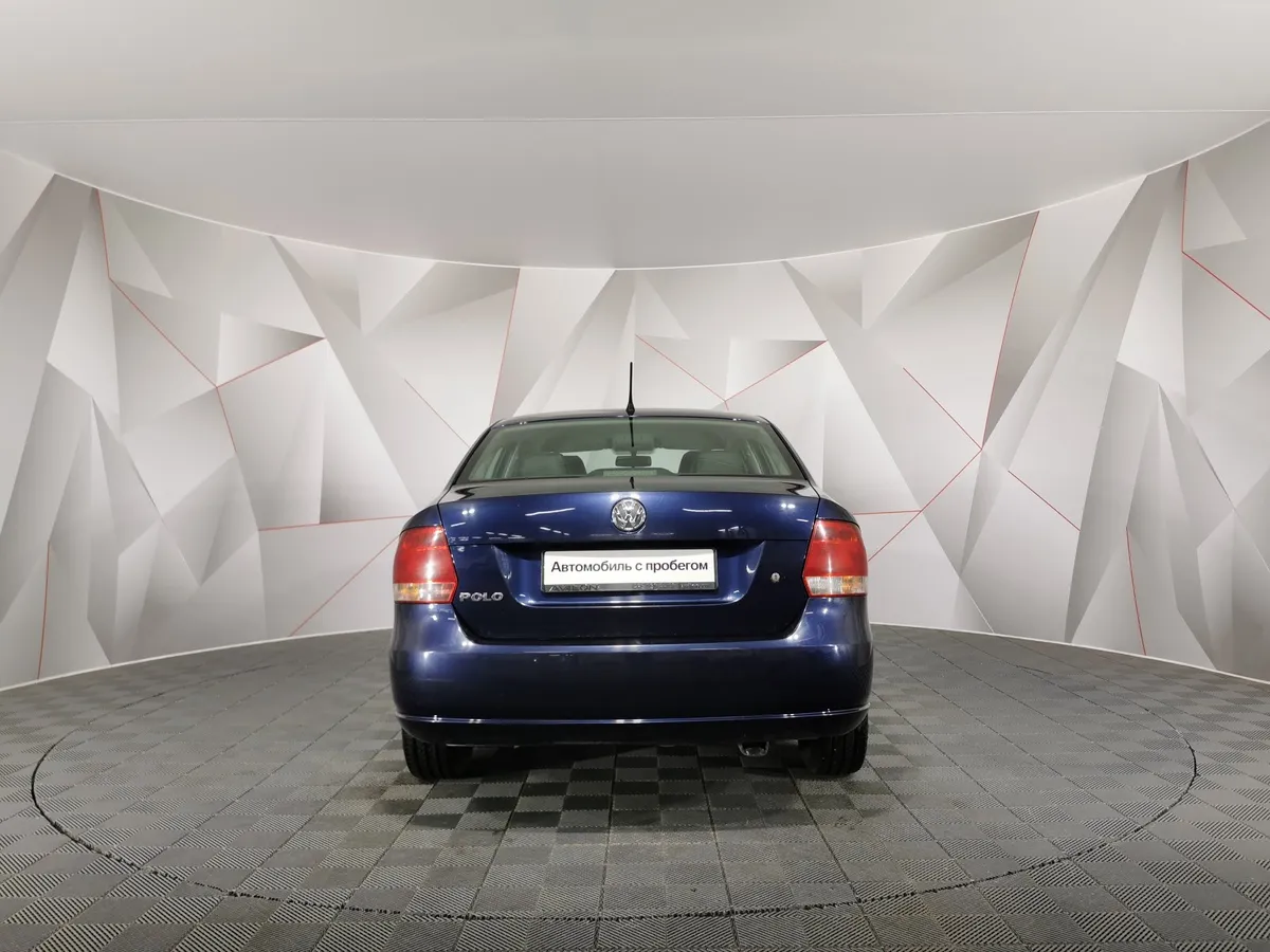Volkswagen Polo 1.6 Tiptronic (105 л.с.) Comfortline Синий в АВИЛОН. Слайд №8