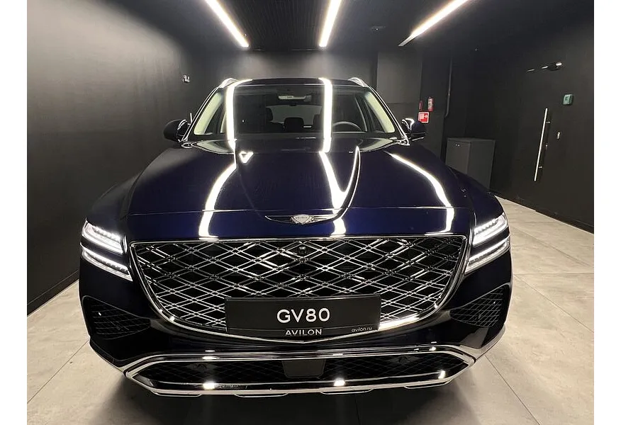 Genesis GV80 2.5 T-GDI 8AT 4WD (249 л.с.) Синий в АВИЛОН. Слайд №3 Genesis GV80 2.5 T-GDI 8AT 4WD (249 л.с.) Синий в АВИЛОН. Слайд №3