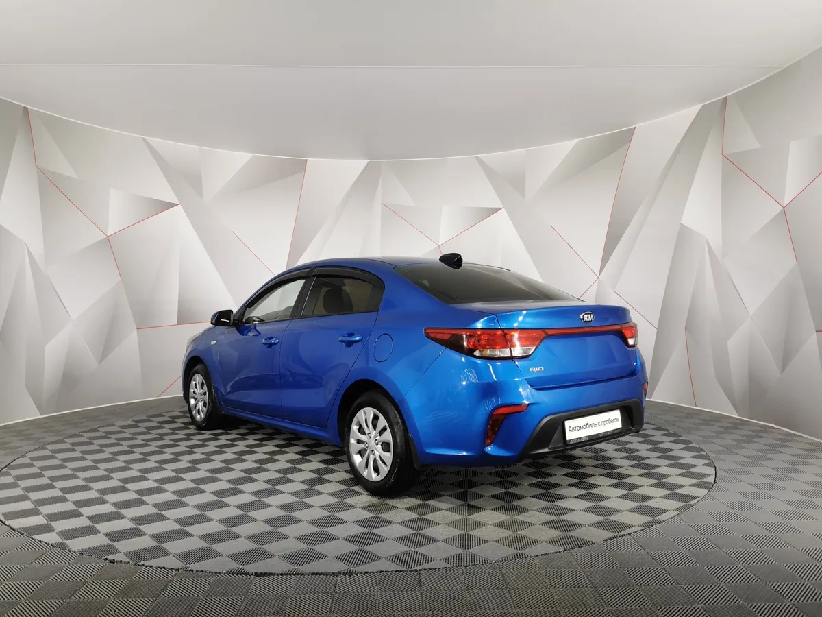 Kia Rio 1.6 AT (123 л.с.) Синий в АВИЛОН. Слайд №4