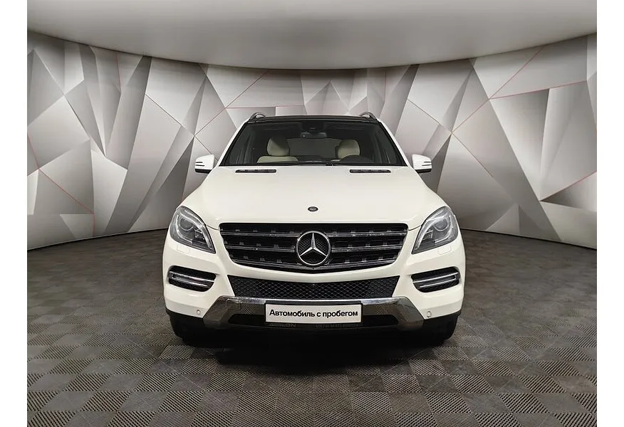 Mercedes-Benz M-Класс ML 300 BlueEfficiency 7G-Tronic Plus 4Matic (249 л.с.) Белый в АВИЛОН. Слайд №7