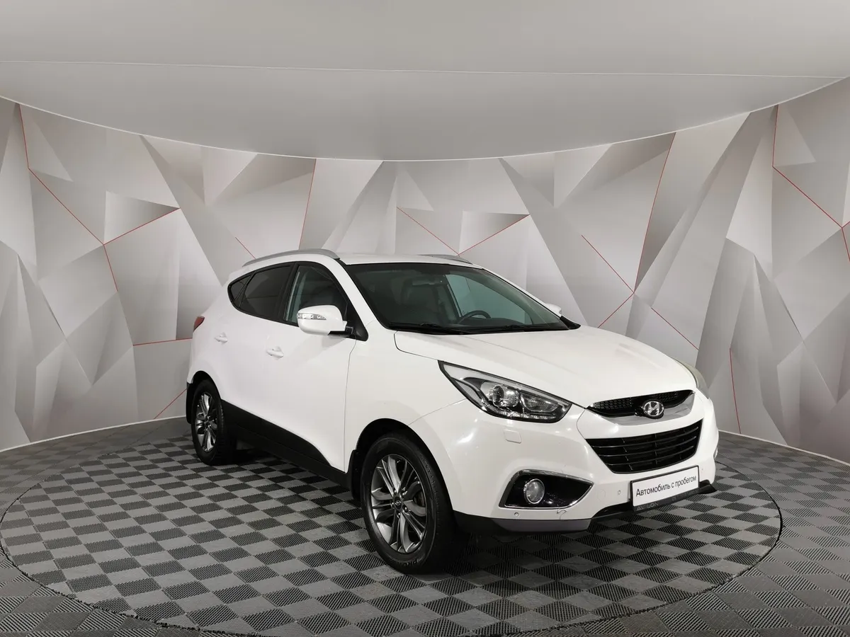 Hyundai ix35 2.0 AT 4WD (150 л.с.) Travel Белый в АВИЛОН. Слайд №3