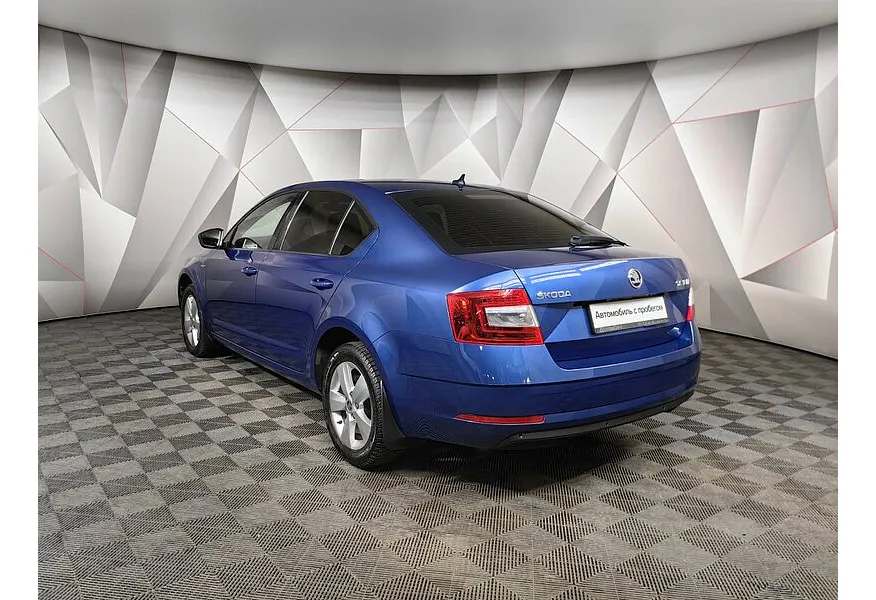 Skoda Octavia 1.6 AT (110 л.с.) Синий в АВИЛОН. Слайд №4