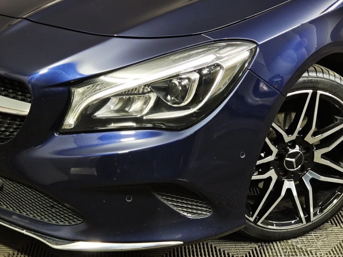 Mercedes-Benz CLA CLA 200 7G-DCT (156 л.с.) Sport Синий в АВИЛОН. Слайд №10