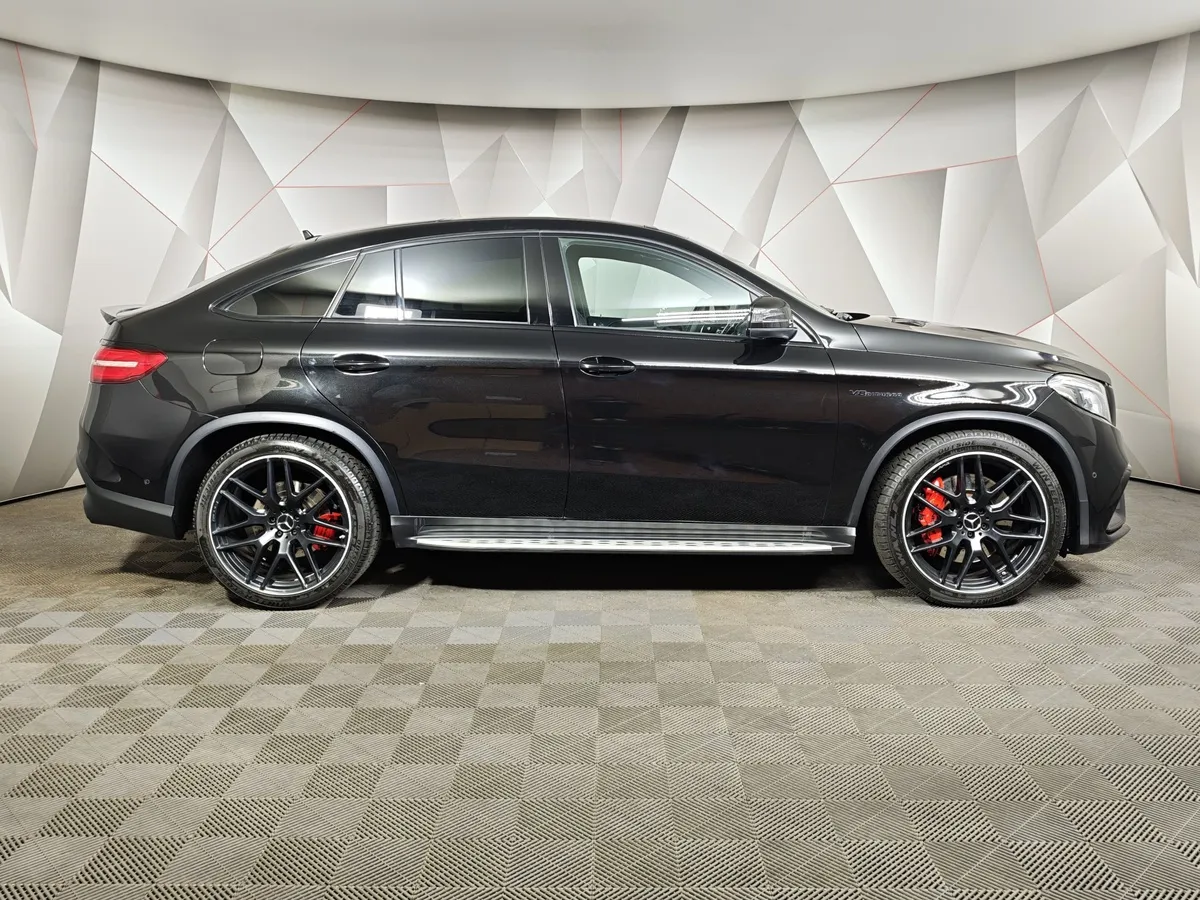 Mercedes-Benz GLE Купе AMG 63 4MATIC 7G-TRONIC (557 л.с.) Черный в АВИЛОН. Слайд №6