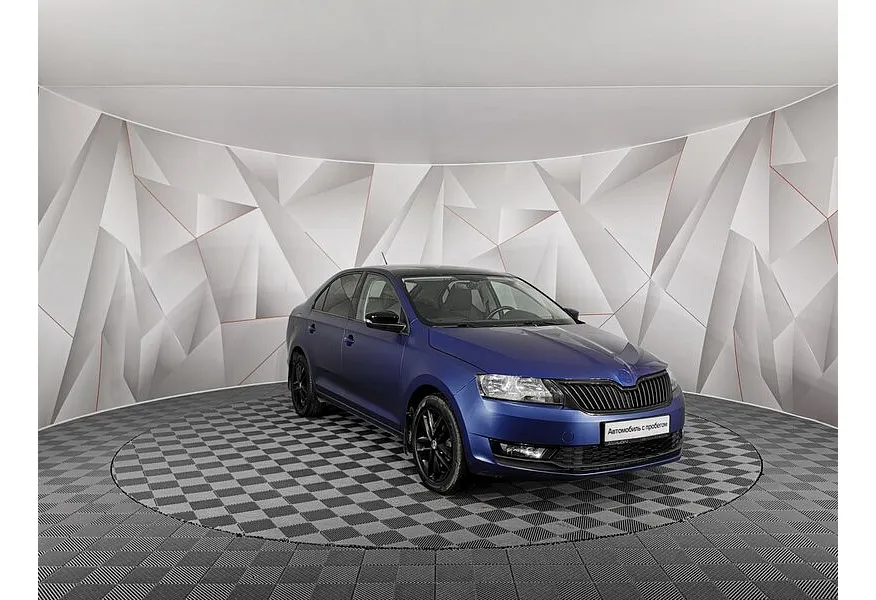 Skoda Rapid 1.4 TSI DSG (125 л.с.) Active Синий в АВИЛОН. Слайд №3