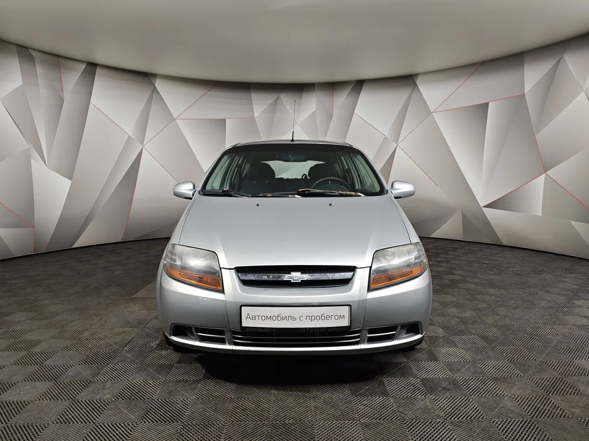 Chevrolet Aveo 1.2i MT (72 л.с.) Серебристый в АВИЛОН. Слайд №6