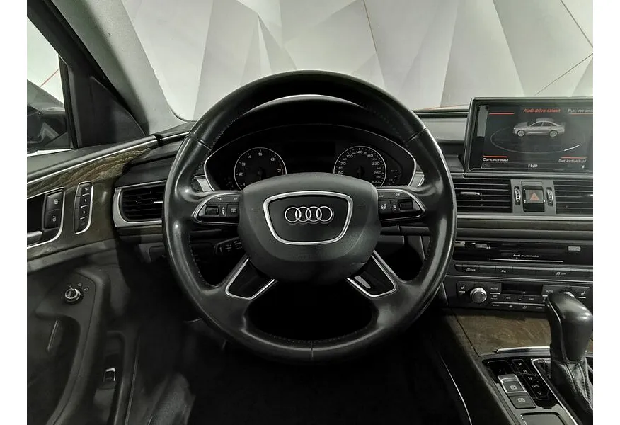 Audi A6 2.0 TFSI S tronic quattro (249 л.с.) Черный в АВИЛОН. Слайд №20