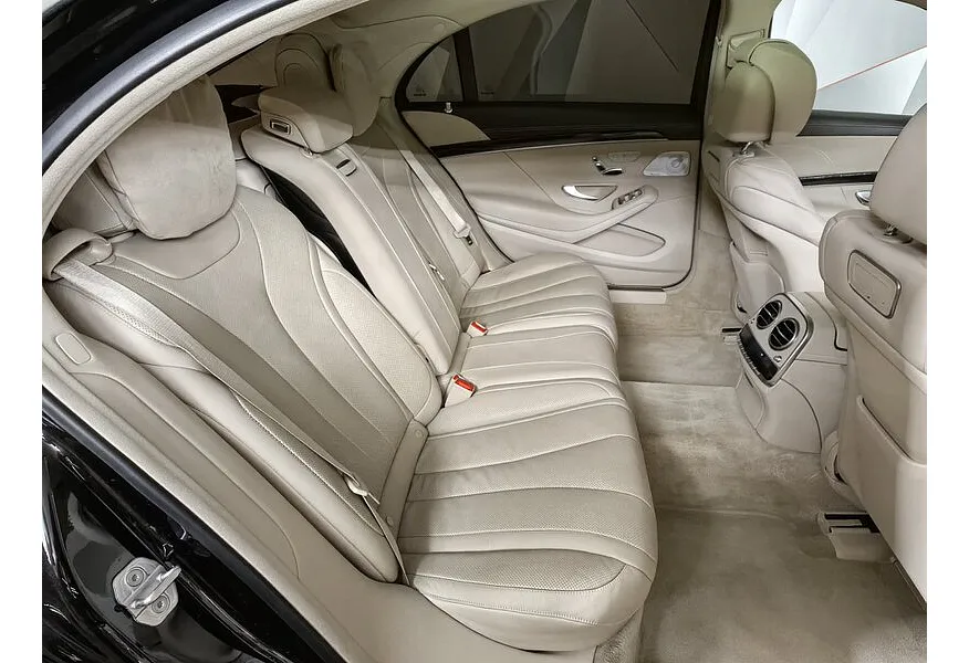 Mercedes-Benz S-Класс S 350 d 9G-Tronic 4Matic длинная база (249 л.с.) Черный в АВИЛОН. Слайд №16