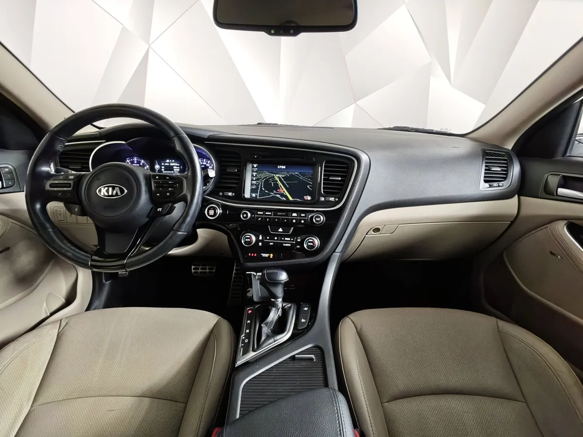 Kia Optima 2.4 AT (180 л.с.) Comfort Белый в АВИЛОН. Слайд №13