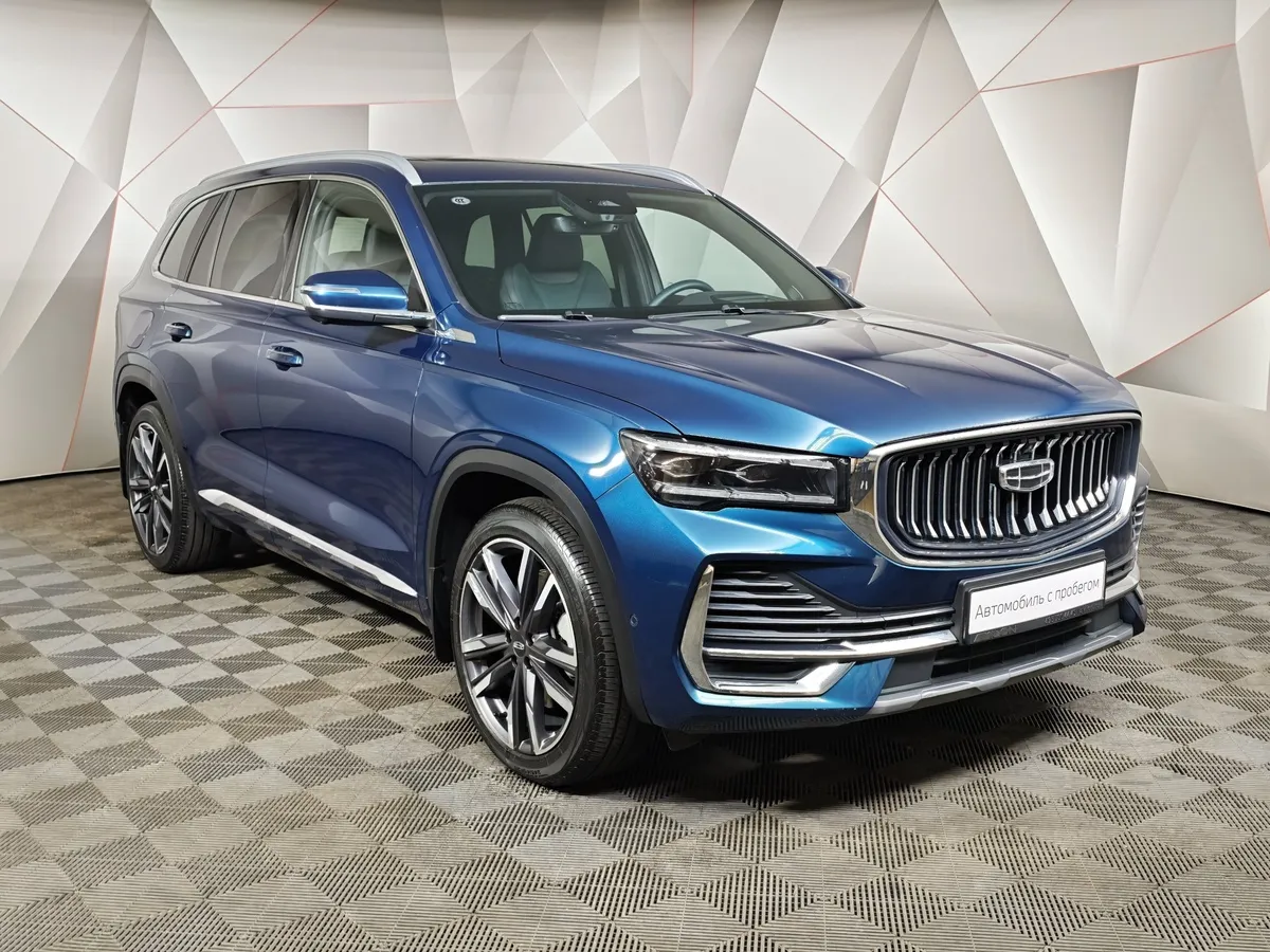 Geely Monjaro 2.0T 8AT 4WD (238 л.с.) Флагман Синий в АВИЛОН. Слайд №3