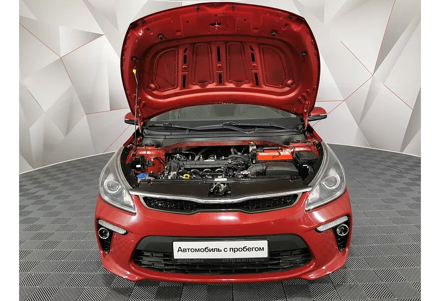 Kia Rio 1.6 AT (123 л.с.) Красный в АВИЛОН. Слайд №11
