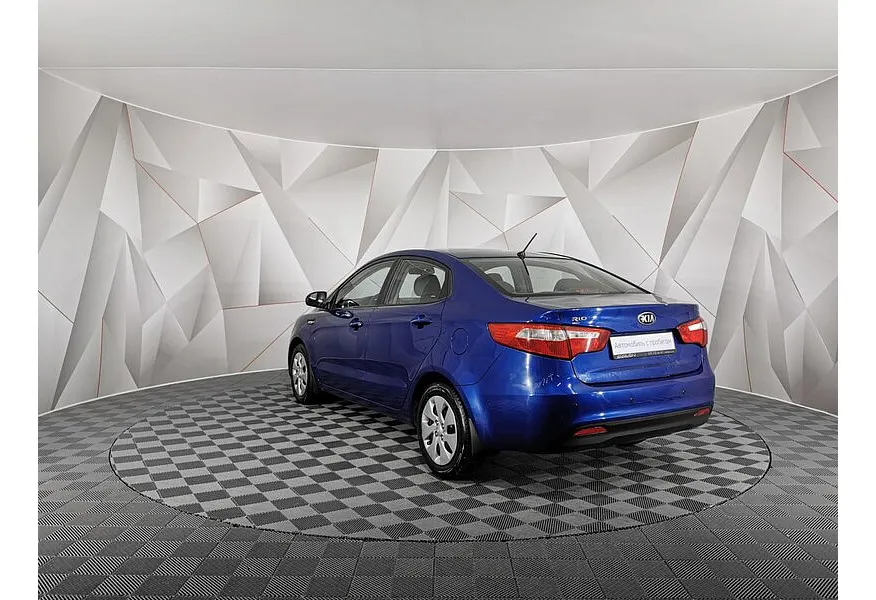 Kia Rio 1.6 AT (123 л.с.) Синий в АВИЛОН. Слайд №4