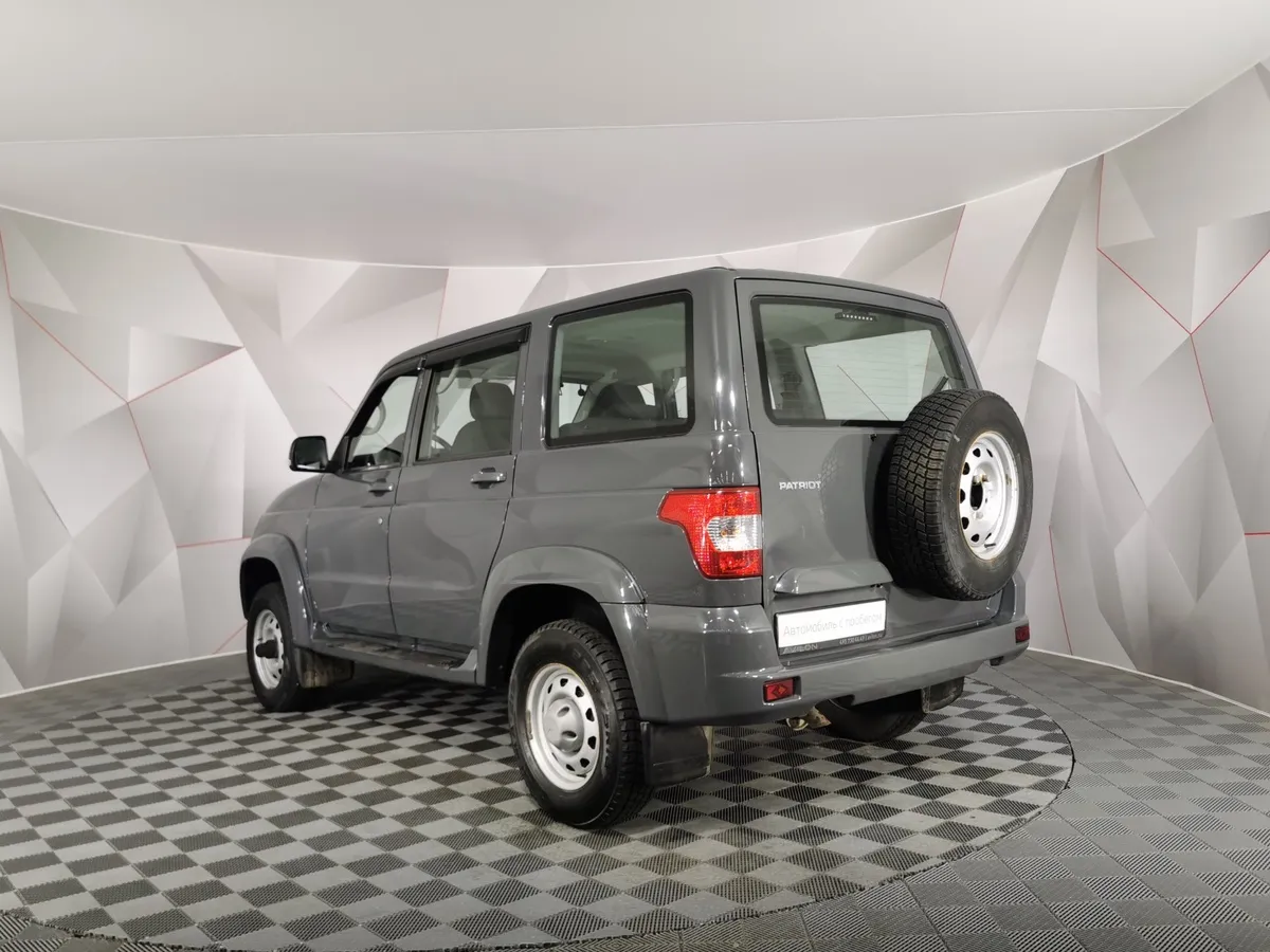 УАЗ Patriot 2.7 AT 4WD (150 л.с.) Оптимум Серый в АВИЛОН. Слайд №4