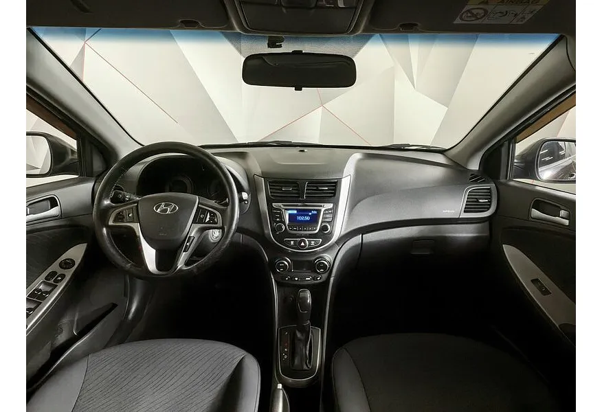 Hyundai Solaris 1.6 AT (123 л.с.) Active Plus Коричневый в АВИЛОН. Слайд №13