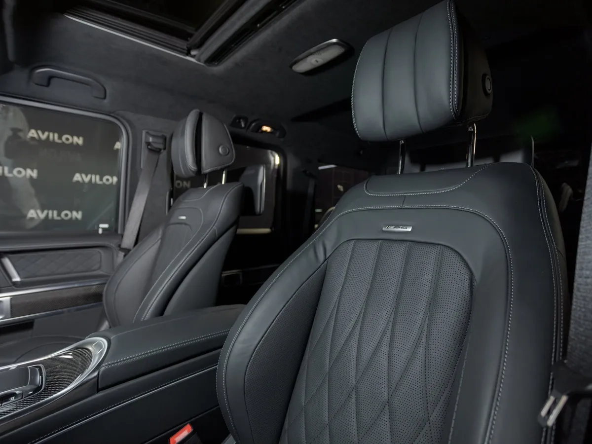 Mercedes-Benz G-Класс G 63 AMG Speedshift 4Matic (585 л.с.) Черный в АВИЛОН. Слайд №11