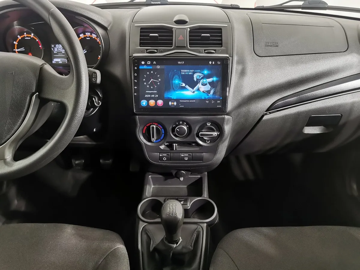 ВАЗ (Lada) Granta 1.6 MT 16кл (98 л.с.) Черный в АВИЛОН. Слайд №14