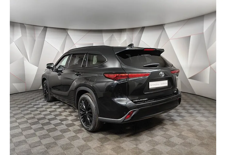 Toyota Highlander 2.0T AT 4WD (248 л.с.) 7 мест Престиж Черный в АВИЛОН. Слайд №4