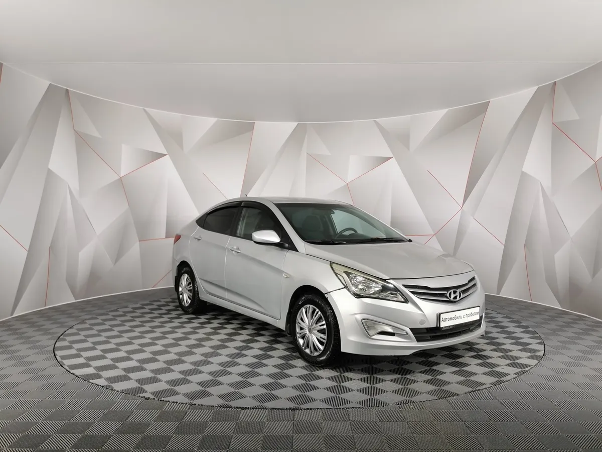 Hyundai Solaris 1.6 AT (123 л.с.) Comfort Серебристый в АВИЛОН. Слайд №3
