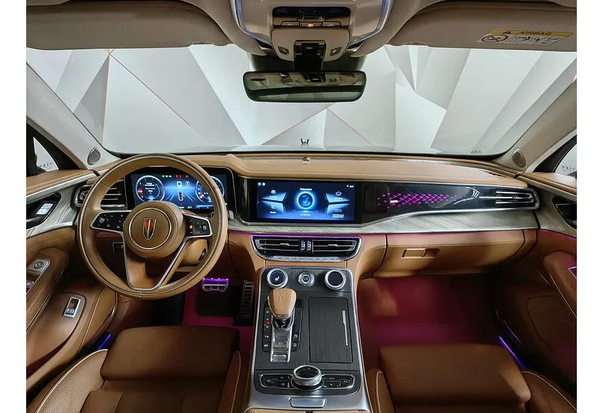 Hongqi H9 2.0 DCT RWD (245 л.с.) Deluxe Черный в АВИЛОН. Слайд №13