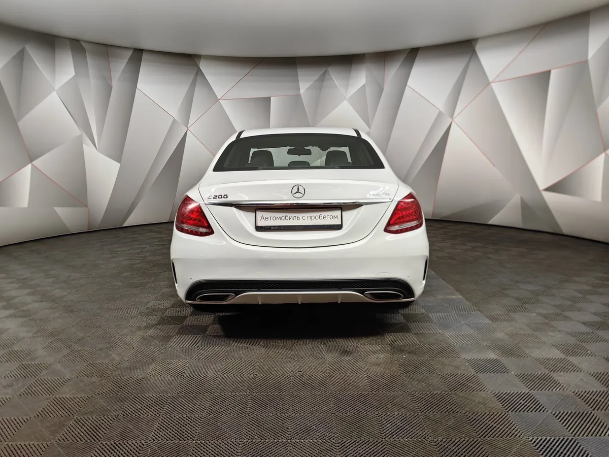 Mercedes-Benz C-Класс C 200 4Matic 9G-Tronic (184 л.с.) Sport Белый в АВИЛОН. Слайд №8