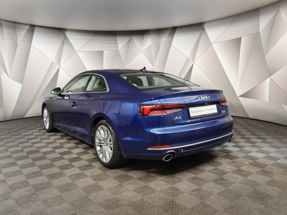 Audi A5 2.0 TFSI S tronic quattro (249 л.с.) Синий в АВИЛОН. Слайд №4